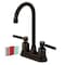 Kingston Brass KB8495DKL Kaiser Bar Faucet, Oil Rubbed Bronze KB8495DKL - alternate 1